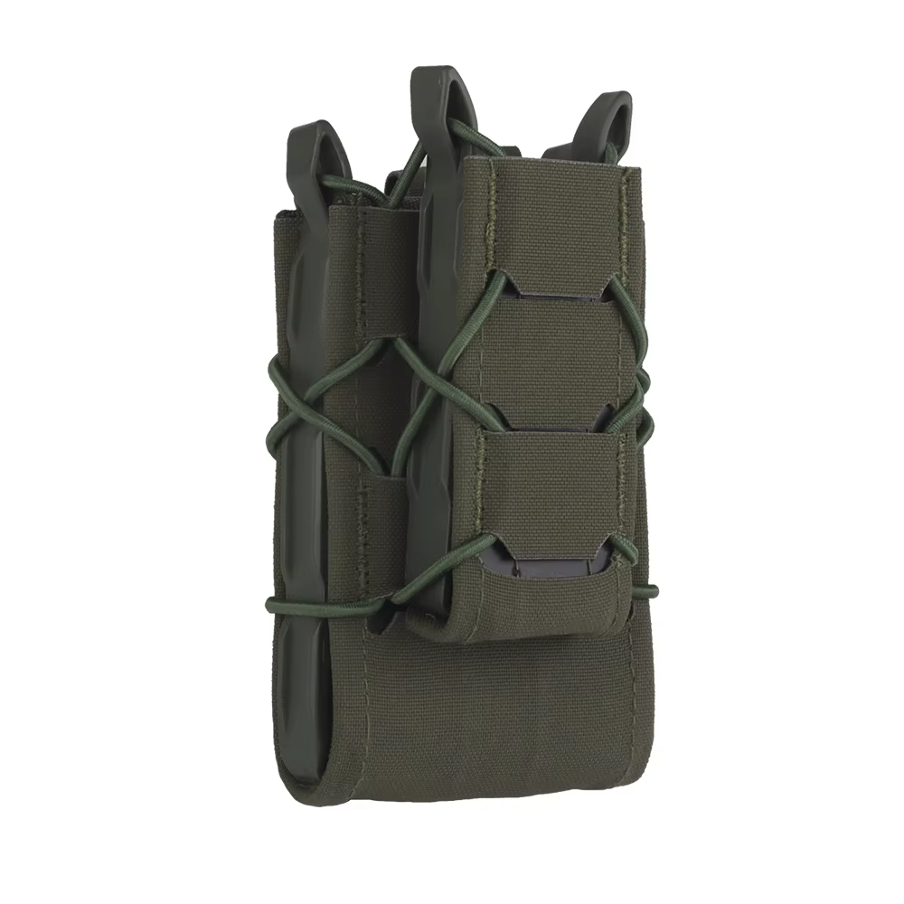 Portacargadores táctico V2 liberación rápida AR15 – Ranger Green MOLLE - imagen 2