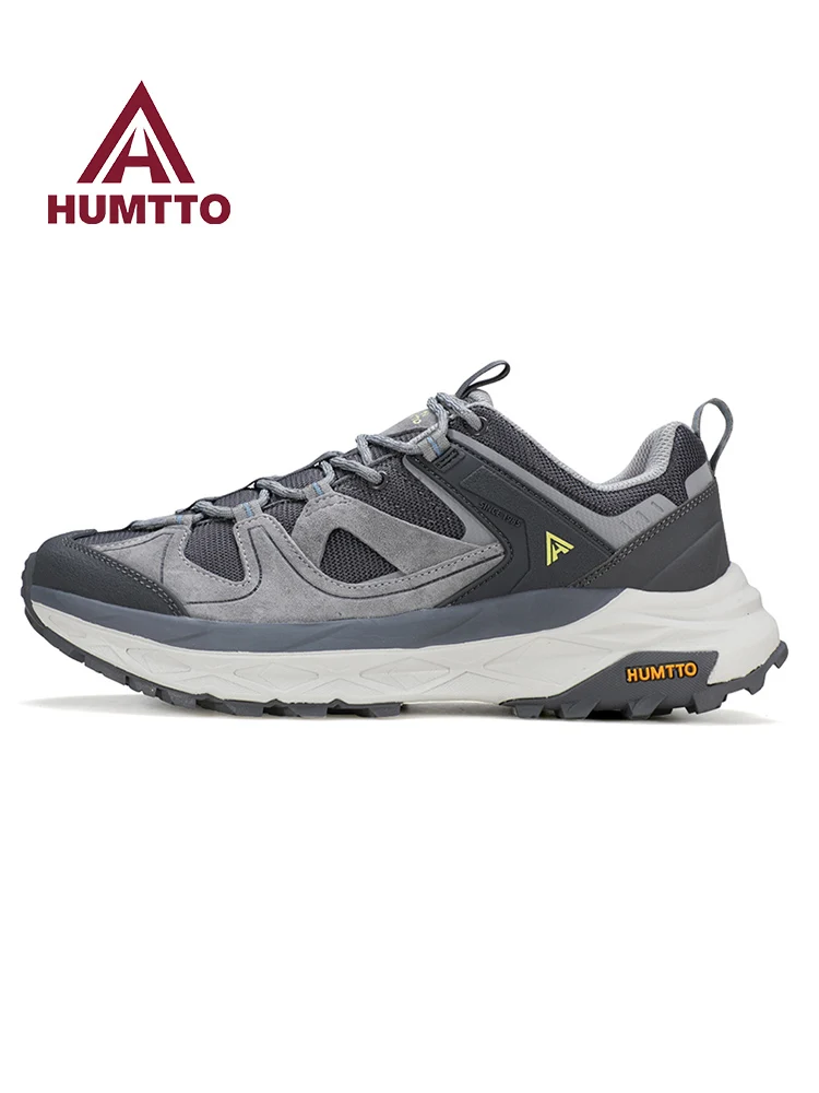 Zapatos de senderismo HUMTTO para hombre, zapatos transpirables para deportes al aire libre, zapatos de escalada, botas de viaje para mujer, zapatillas de Trekking, zapatos para caminar al tobillo y correr - imagen 2