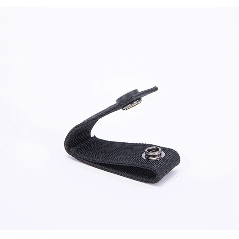 Correa para esposas con cierre a presión, soporte para puños, cadena de nailon/puños con bisagras, gancho de Clip de liberación rápida para esposas ASP, 2 uds. - imagen 4