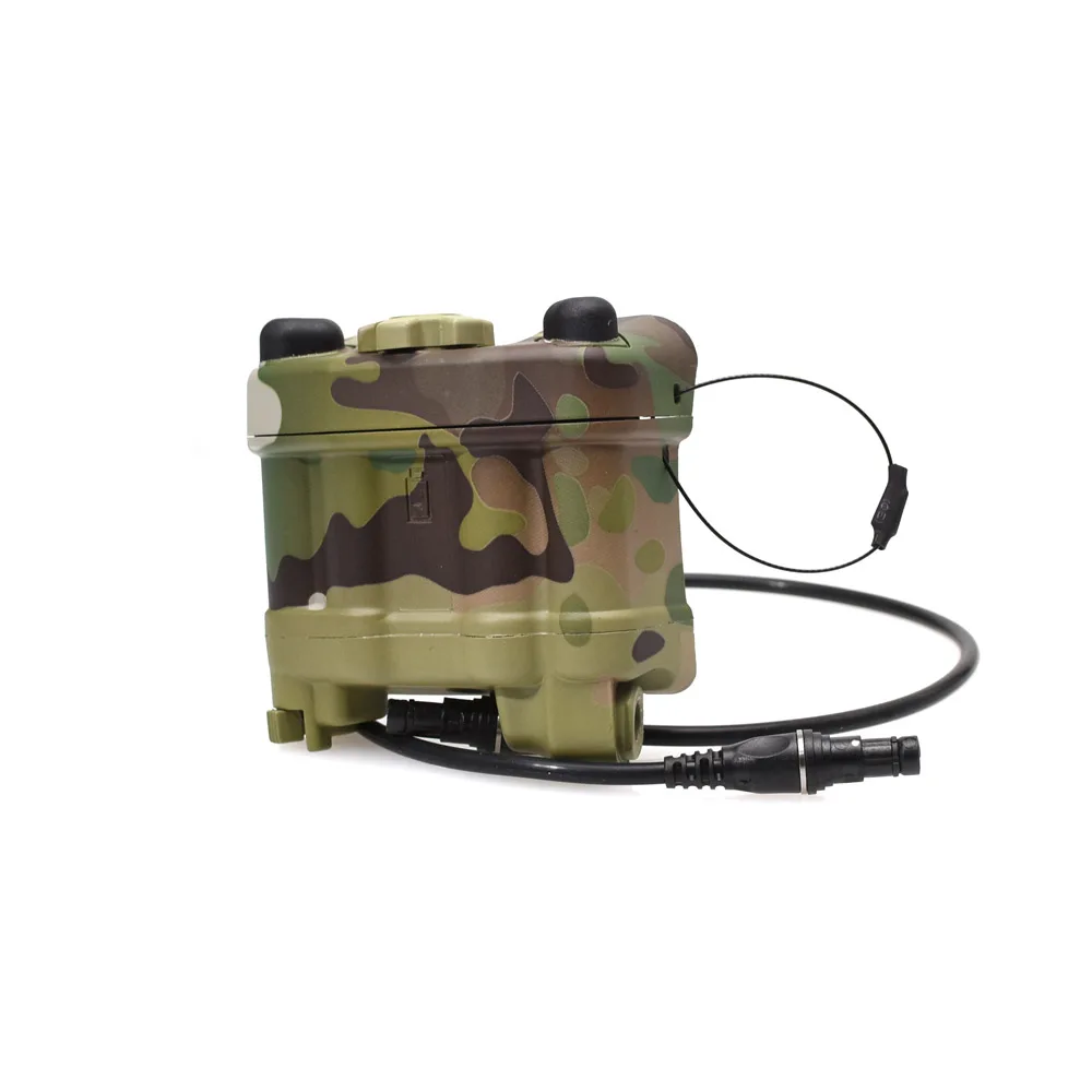 Caja de batería táctica FMA AN/PVS-31 NVG, modelo simulado para casco, gafas de visión nocturna - imagen 2