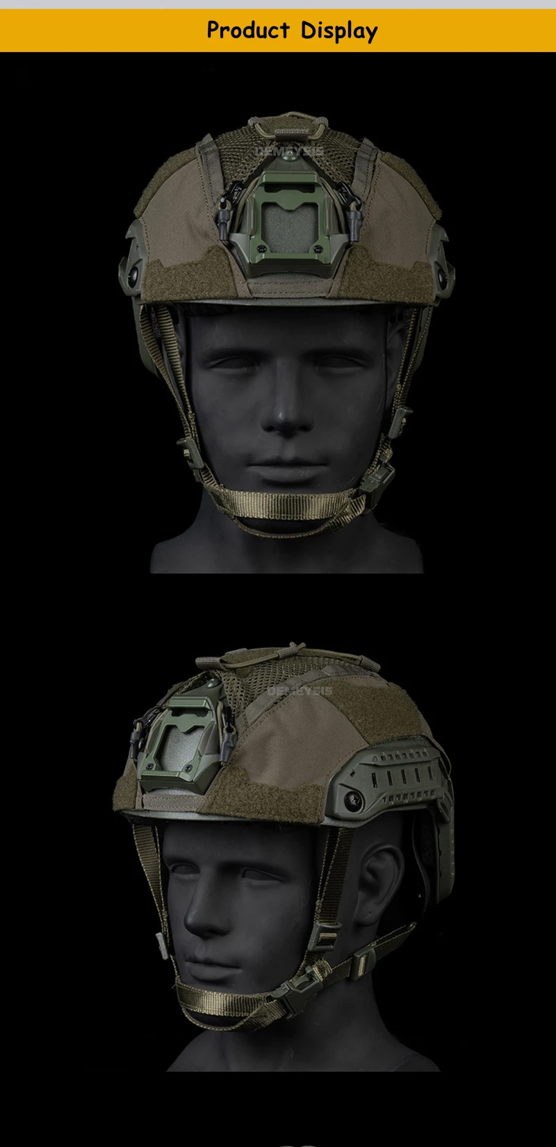 Funda táctica ventilada y lista para equipo