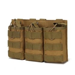 Chaleco táctico MOLLE modular con portacargadores rifle