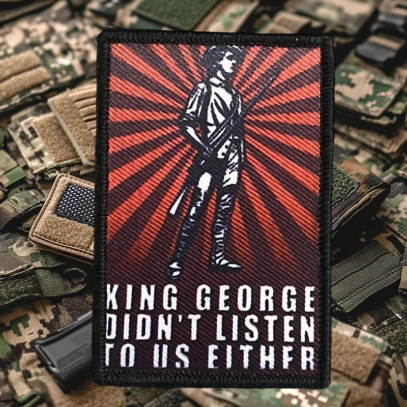 Parches tácticos insignias de moral del ejército militar impresiones ganchos y bucles mochila ropa accesorios decorativos pegatinas brazaletes - imagen 5