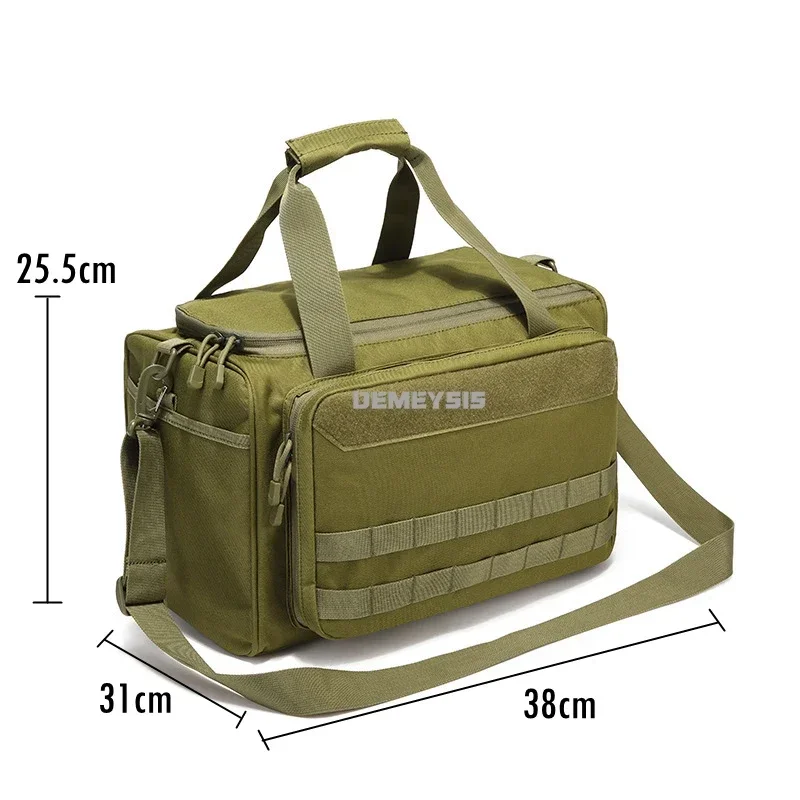 Bolsa de almacenamiento de rango táctico, sistema Molle, funda para pistola, paquete de caza, accesorios para pistola de tiro, herramientas, bolsos de hombro impermeables - imagen 2