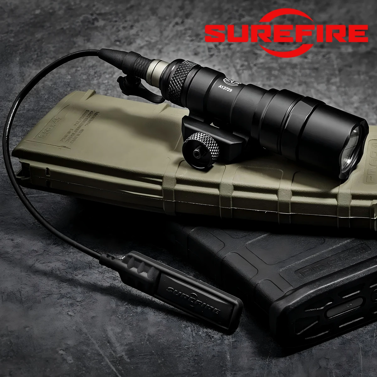 Cubierta de linterna táctica, Protector de lente personalizado para Surefire M300 M300B M600 M600B, armas Airsoft, Rifle, pistola, luz de caza - imagen 3