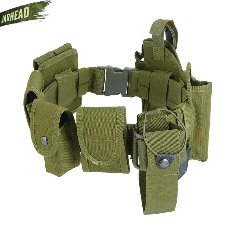Cinturón táctico Oxford, combinación de seguridad de sellado de cintura 10 en 1, cinturón multifuncional, equipo de trabajo de entrenamiento de combate - imagen 2