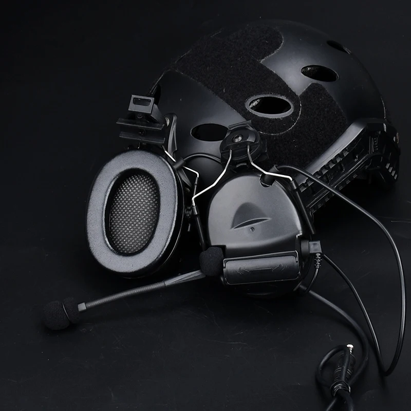 Auriculares tácticos C2 protección auditiva con reducción de ruido para tiro - imagen 5