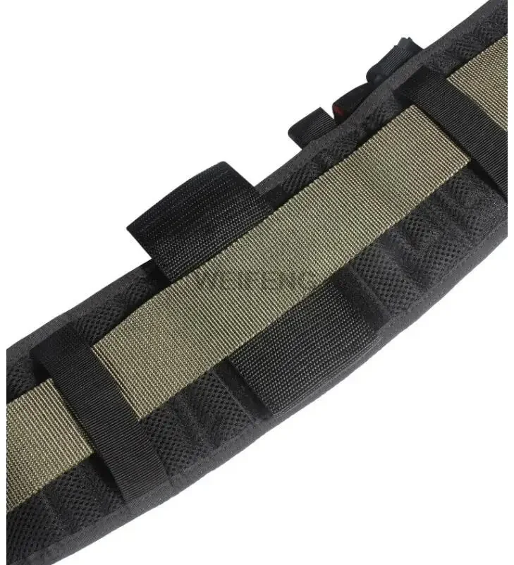 Cinturón de seguridad táctico, Kit de utilidad multifuncional, cinturón acolchado suave, soporte para teléfono, conjunto de bolsa para revistas, pretina de policía - imagen 5
