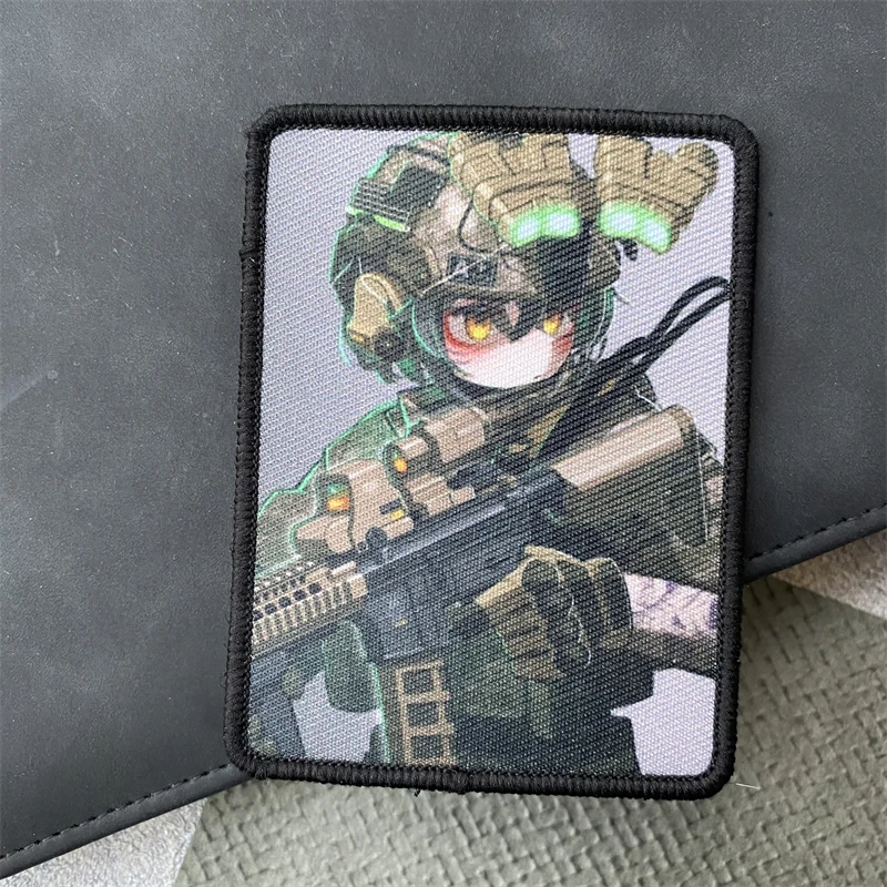 Special Forces Morale Badge Patch Military Animation Tactical Funny Armband Hook and Loop Outdoor Backpack Clothes Stickers - imagen 4