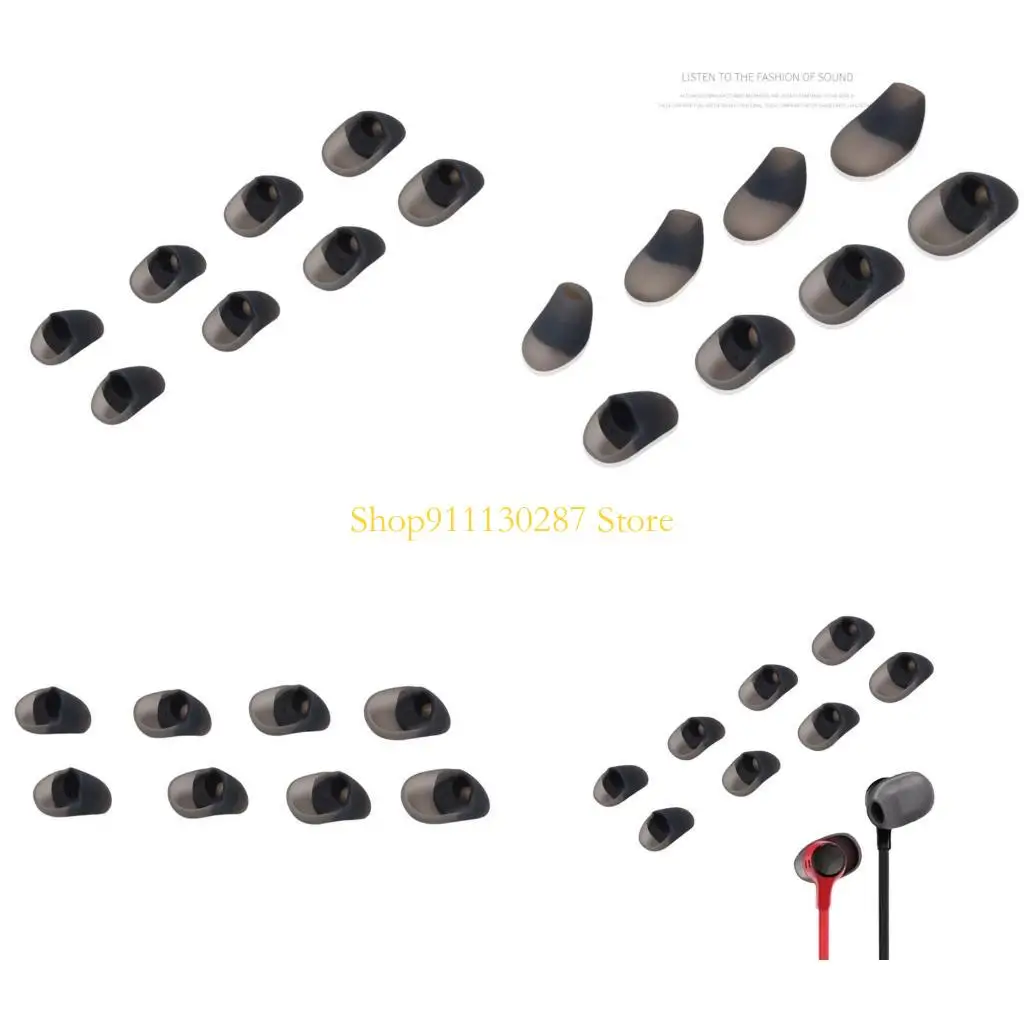 J1HC Auriculares silicona Reemplazo cubierta protectora para brotes nubes II suave