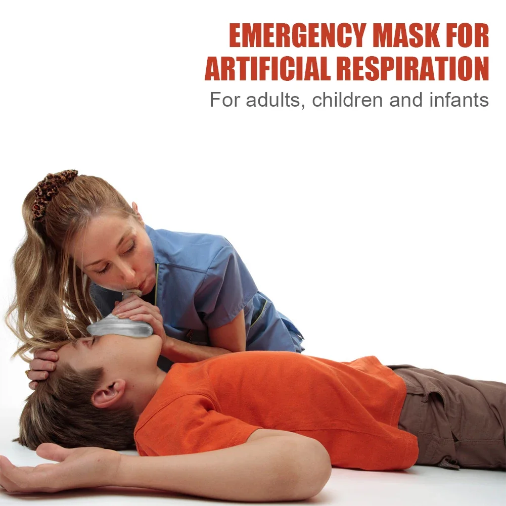 Mascarilla CPR reutilizable con válvula unidireccional - imagen 5