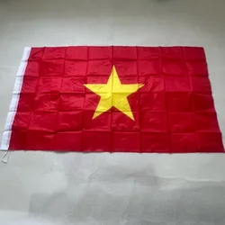 Bandera de Vietnam militar en poliéster resistente – Decorativa para colgar