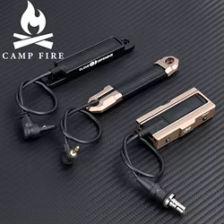 Panel táctico de bolsillo de carril Picatinny para luces de exploración, almohadilla de presión M600 M300, almohadilla de interruptor de linterna, accesorios de airsoft