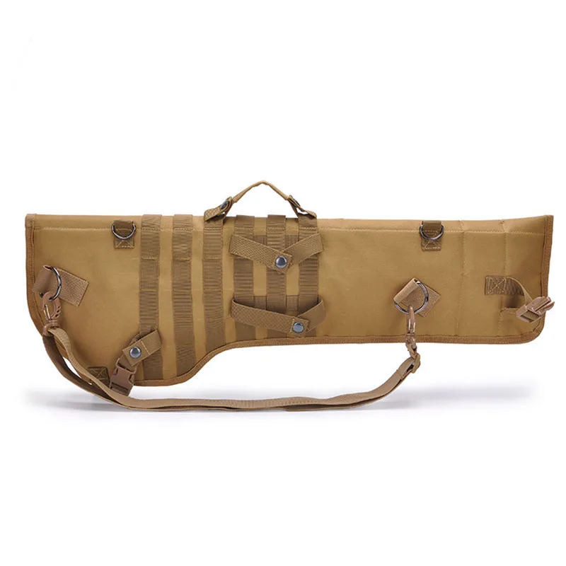 Bolsa táctica para vaina de escopeta para Rifle, funda para Rifle de hombro Molle, funda para caza, Airsoft, bolsa larga para cuchillos, accesorios de caza - imagen 3
