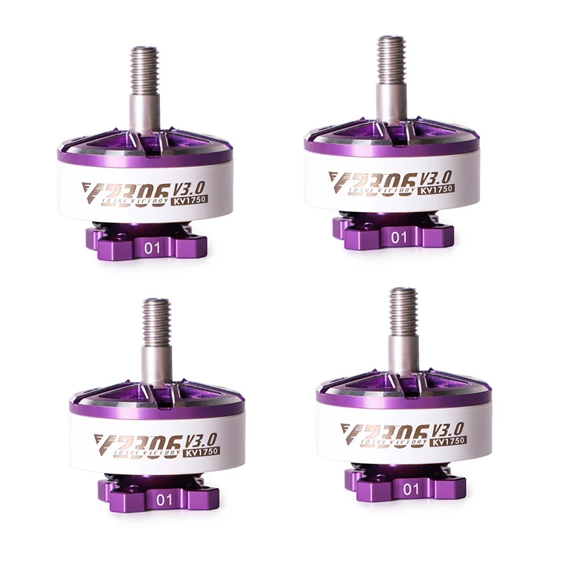 4Pcs V2306 V3 1750KV