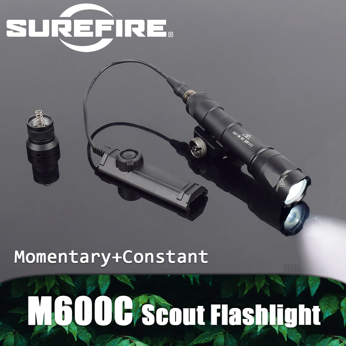 Surefire M600 Linterna táctica Picatinny con pulsador - imagen 5