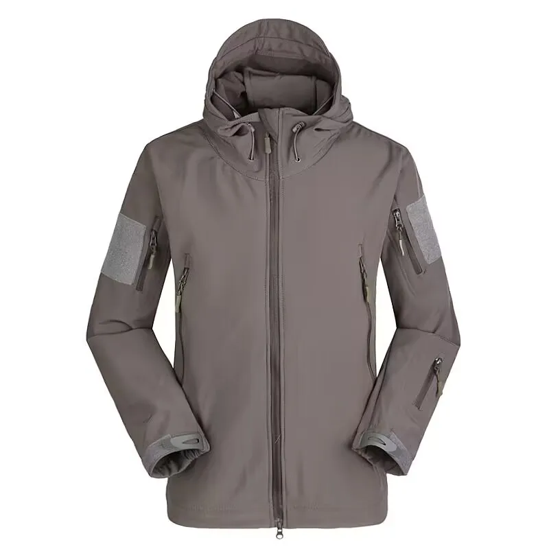 Chaqueta rígida para exteriores, gabardina de camuflaje ruso EMR, resistente al desgaste, impermeable y transpirable - imagen 2