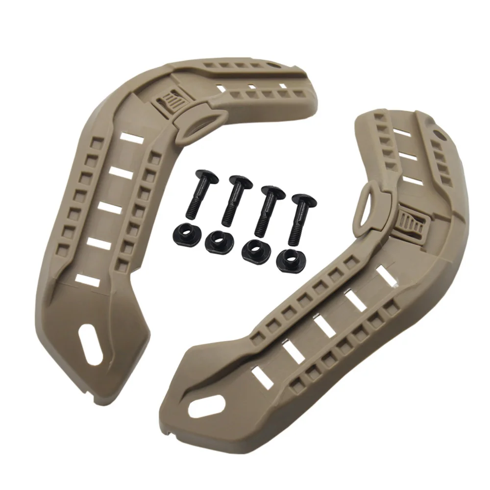 VULPO táctico MICH2000 casco guía lateral riel ARC casco montaje riel caza Airsoft Mich 2000 accesorios para casco - imagen 4