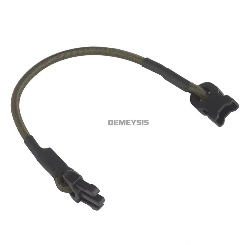 Cuerda elástica MOLLE multiusos clip y hebilla para equipo táctico - imagen 3