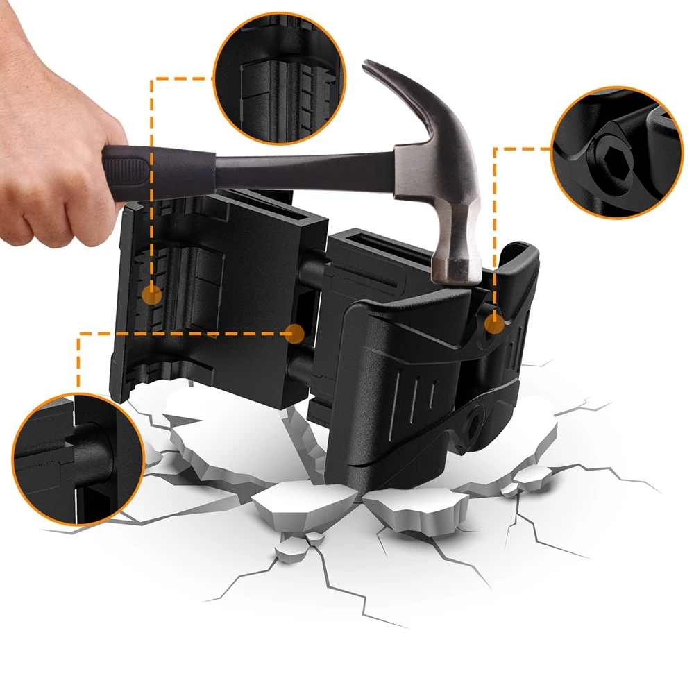 AK AR15 M4 Clip Universal Rifle doble enlace de revista paralela cartucho redondo cargador de velocidad accesorios de pistola - imagen 4