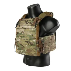 Emersongear para portador de placa Strandhogg estilo FS con chaleco táctico ROC caza combate Molle Airsoft Nylon senderismo Camping EM7408