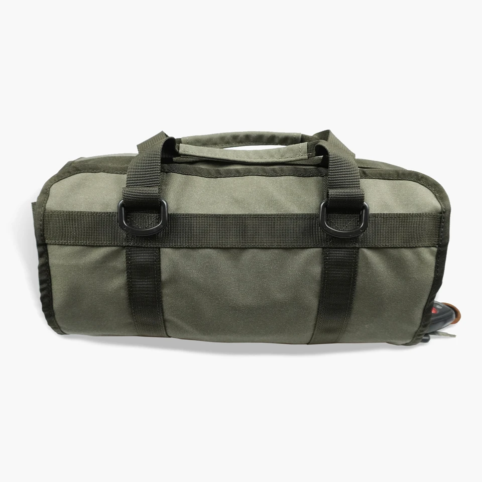 Kangaroo-Bolsa colgante de almacenamiento multifuncional para acampar al aire libre RG, bolsa organizadora de nailon, herramientas para el hogar, artículos diversos, soporte de 5 bolsillos - imagen 3