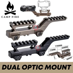 Montaje punto rojo táctico Picatinny para PDW y subfusil