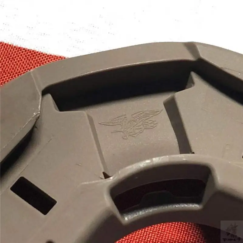 Guía de riel táctica Navy Seal Aor1 con logotipo para casco marítimo - imagen 4