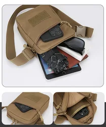 Bolsa táctica de pecho bandolera – Ideal para caza y montaña