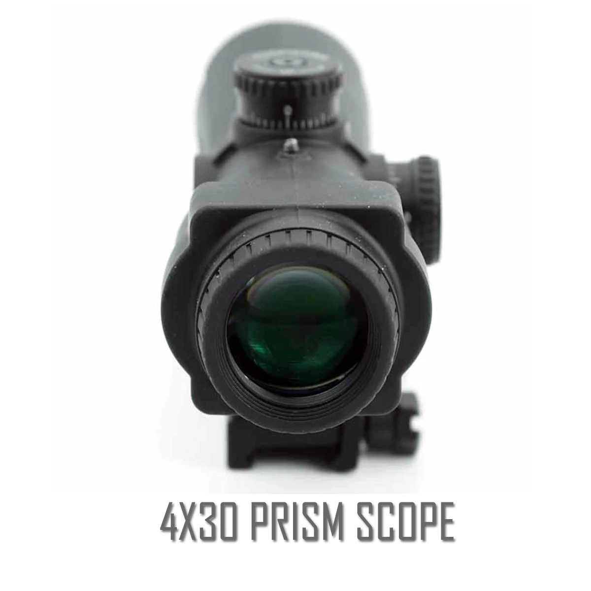 Alcance táctico para rifle, retícula MOA, AR, AK, caza, mira óptica de prisma 4x30, - imagen 4