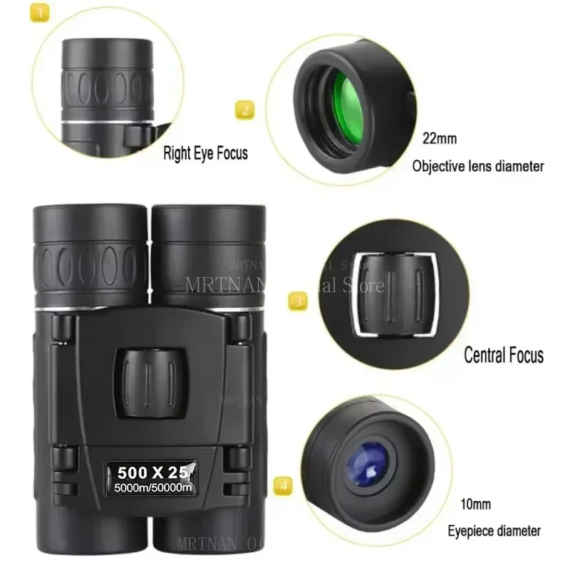 Monocular BAK4 HD plegable para baja luz, caza y montaña - imagen 5