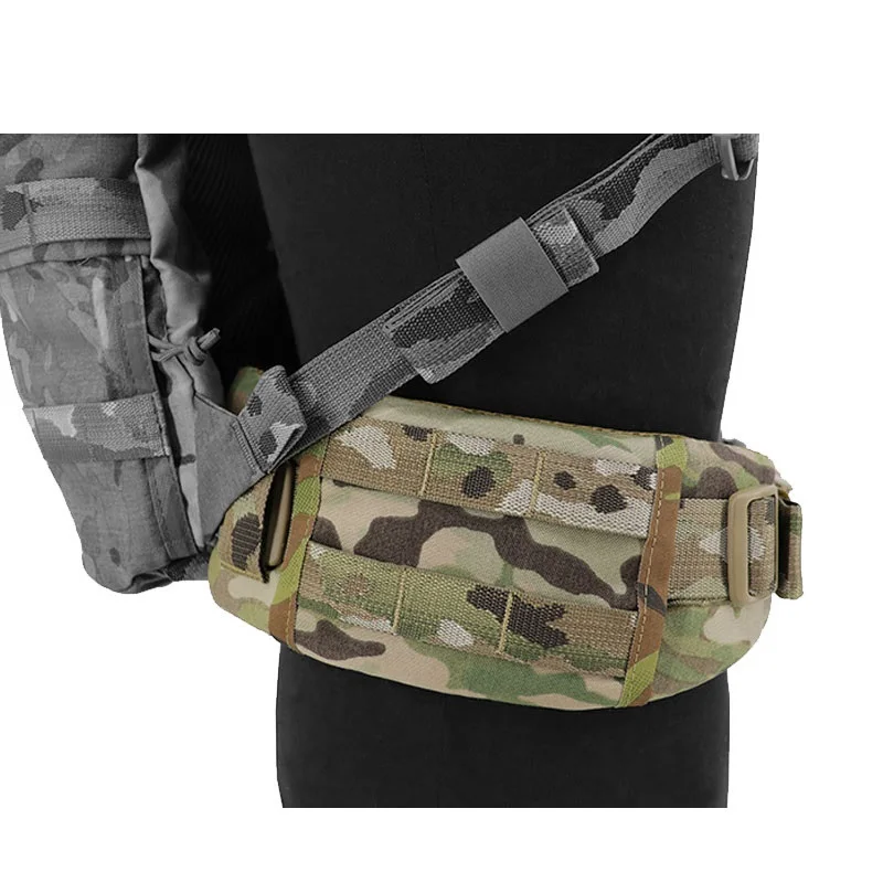 Cinturón reforzado con soporte lumbar para mochilas tácticas, correa de carga ajustable para senderismo al aire libre - imagen 2