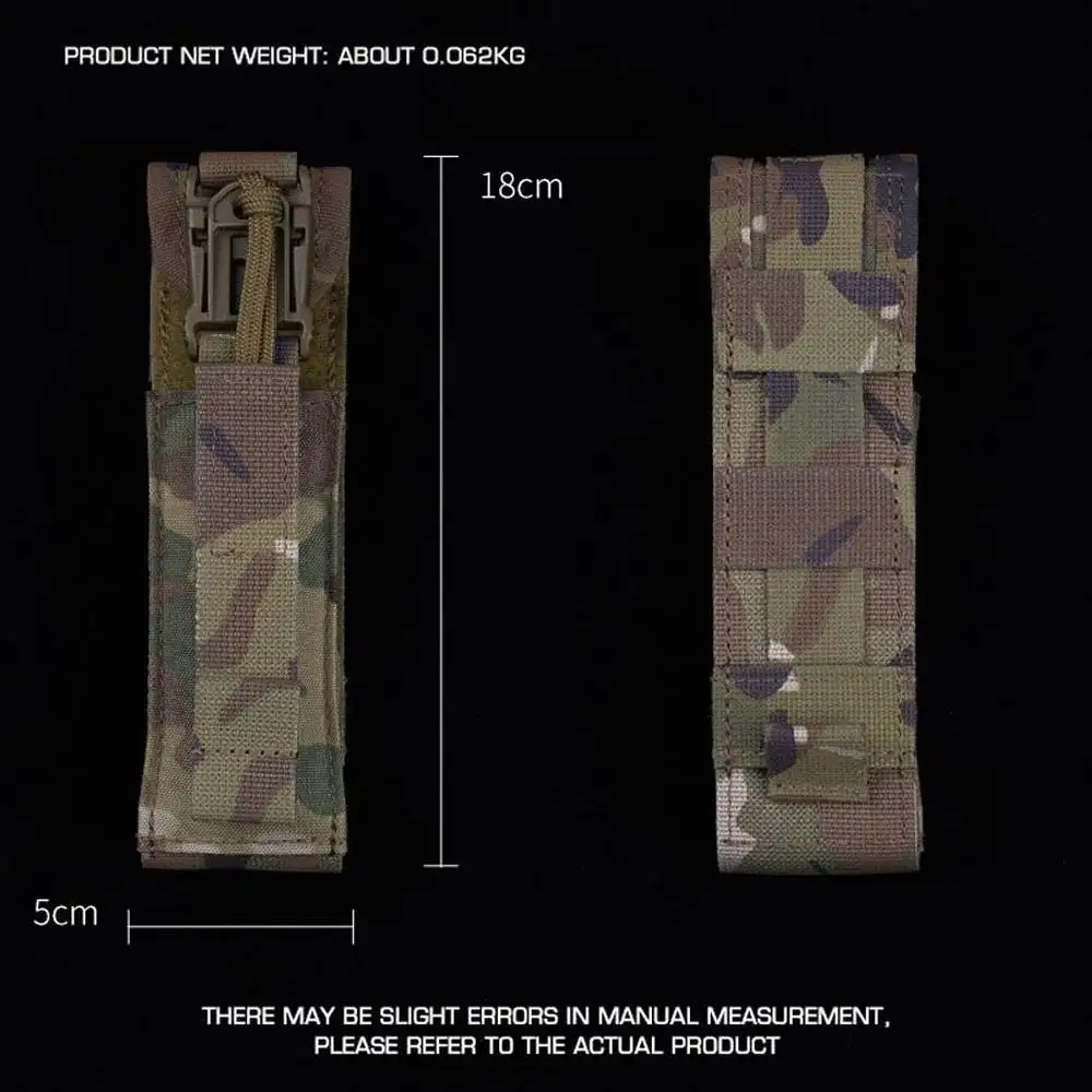 Bolsa táctica de torniquete MOLLE, chaleco de caza de liberación rápida, soporte de aparejo para el pecho, deportes al aire libre, Camping, supervivencia, bolsa de emergencia - imagen 4