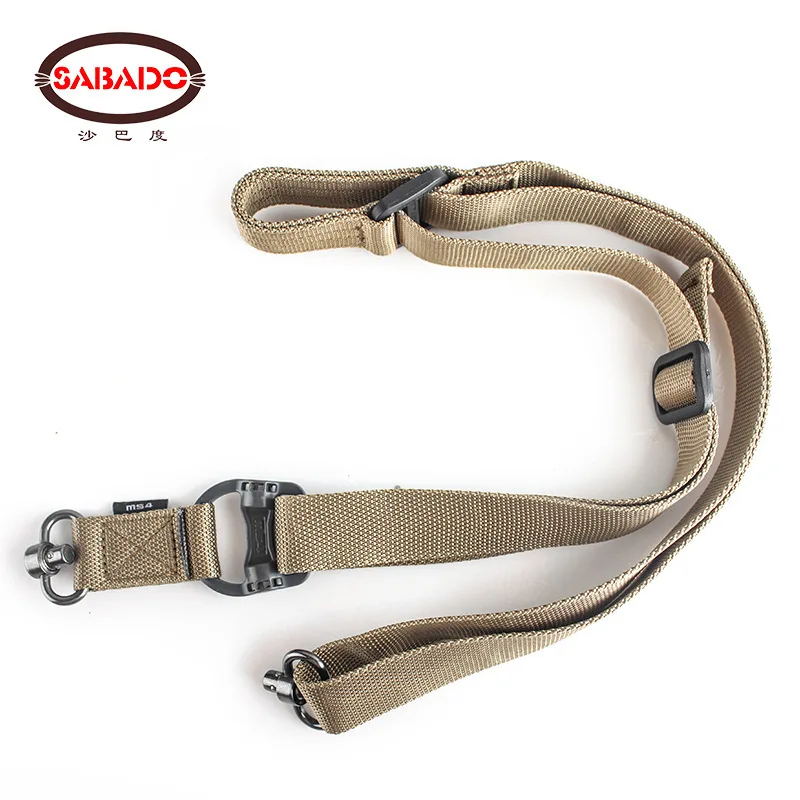 Correa táctica para Rifle de un solo punto, accesorio de seguridad ajustable para Airsoft, MS 4 - imagen 3