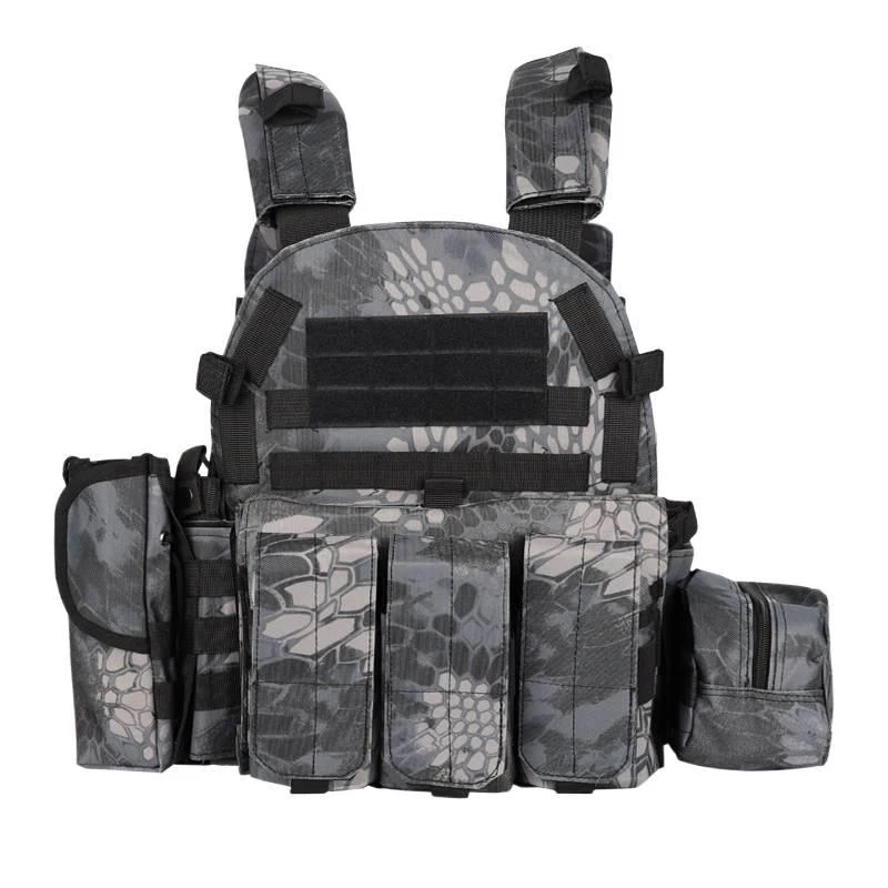 Chaleco táctico MOLLE camuflaje infantil para cosplay y juego de rol - imagen 5