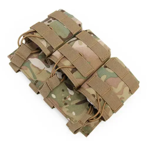 Bolsa táctica Molle para revistas, accesorios de equipo CS para exteriores, negro, verde, Camuflaje - imagen 3