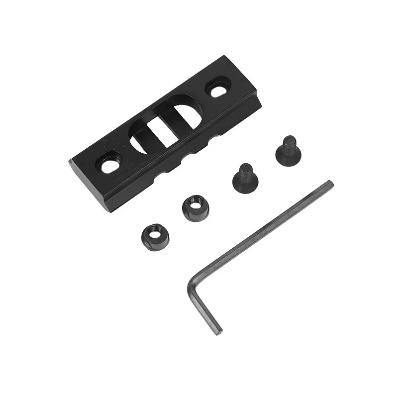 ‌ Soporte hueco de 20 mm con 3 ranuras y tornillos con cabeza hueca hexagonal - Accesorio de fijación de accesorios para herramientas eléctricas - imagen 4