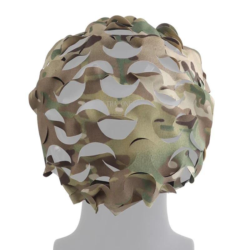 Casco táctico rápido Huting Airsoft PJ BJ MH, cubierta de camuflaje de malla transpirable, equipo CS para tiro al aire libre, cascos rápidos de tela - imagen 4