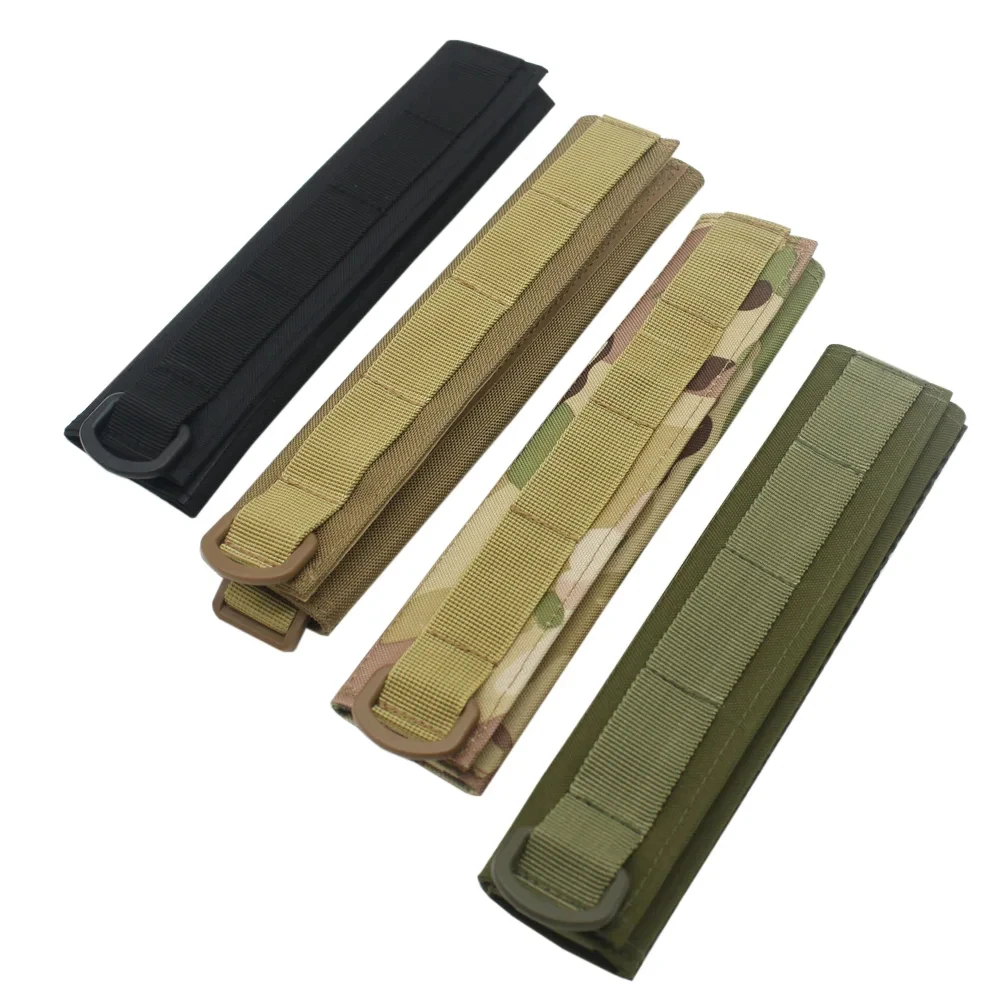 Funda táctica Modular para auriculares, funda protectora para auriculares, diadema Molle, micrófono, orejera de caza, correa de soporte para auriculares - imagen 4