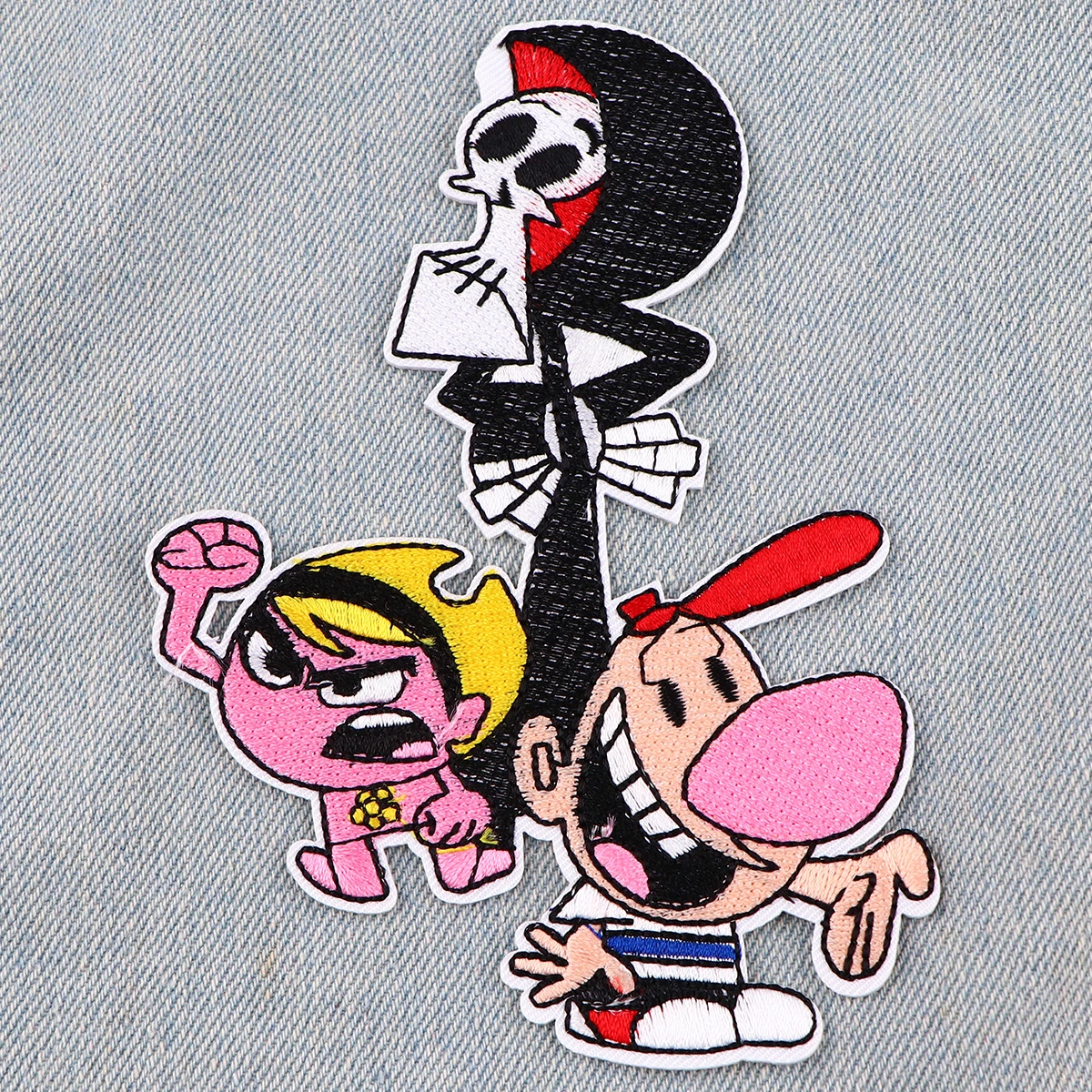Parches de dibujos animados para planchar en la ropa, parches bordados DIY para ropa, insignias, accesorios - imagen 2