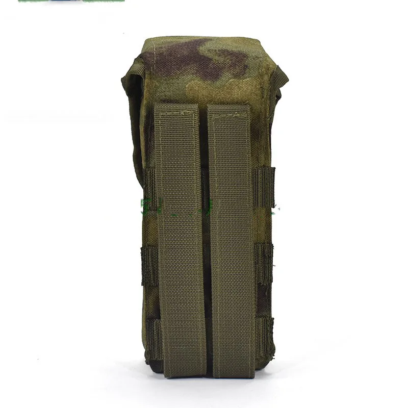 Paquete de accesorios tácticos MOLLE para exteriores, paquete de accesorios tácticos 1000D antiagua AK, un solo enlace, doble capa de almacenamiento, 6SH117 - imagen 4