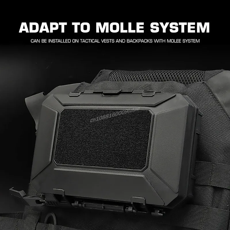 Estuche táctico, caja de equipo instantáneo para chaleco Airsoft, bolsa MOLLE, caja de herramientas protectora impermeable, caja de herramientas de almacenamiento para caza al aire libre - imagen 2