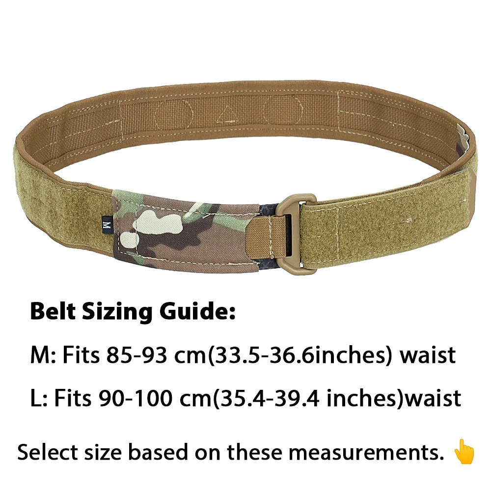 Cinturón magnético para exteriores, hebilla de tracción rápida, imán de doble capa, cinturón MOLLE, accesorios de equipo de entrenamiento táctico para caza Airsoft - imagen 2