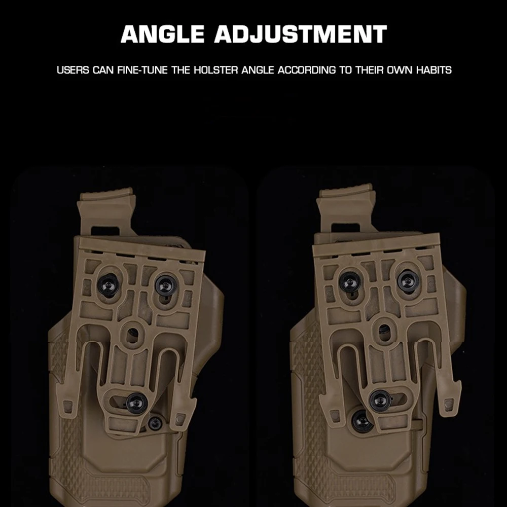 Funda táctica universal para Glock 17/19 SIG P320/226, funda para pistola de caza con QLS Quick Relese Kit Airsoft Gear - imagen 3