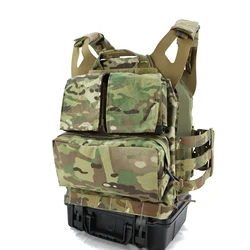 ApeForceGear Panel portaplacas JPC 2.0 con cremallera MOLLE