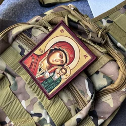 Parche táctico de moral cristiano – Velcro para mochila y uniforme