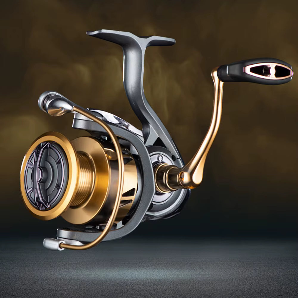 Carrete baitcasting 5,5:1 para pesca en agua dulce y salada - imagen 2