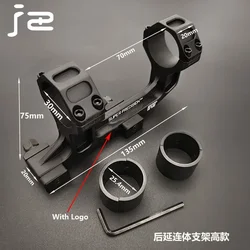 GEISS-montaje de alcance de una sola pieza de Metal, anillos de 25,4mm y 30mm, nivel de burbuja óptico para riel Picatinny de 20mm, accesorios tácticos de caza