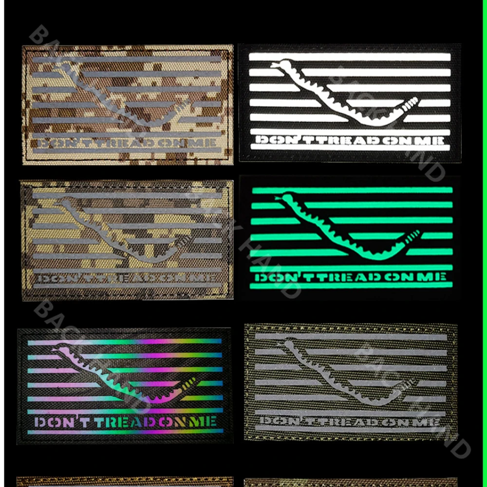 Infrarrojo IR No marce en mí No paso en Snek meme divertido insignia de parche de serpiente No me desorden. No paso en la serpiente. - imagen 5