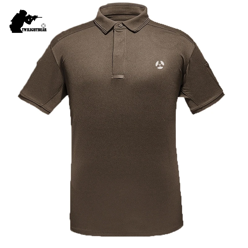Polo de manga corta para hombre, camisas de secado rápido, Airsorf, Cambat, camiseta informal, ropa de Camping, verano, AF1122 - imagen 3